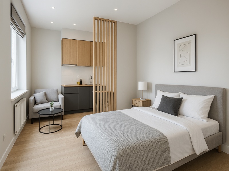 Современная 2-комнатная квартира с ремонтом